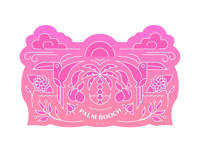 Palm Booch Label