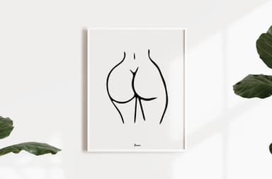 Butt Poster