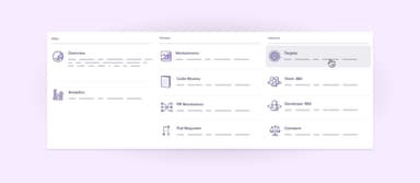 Mega Menu Iconography