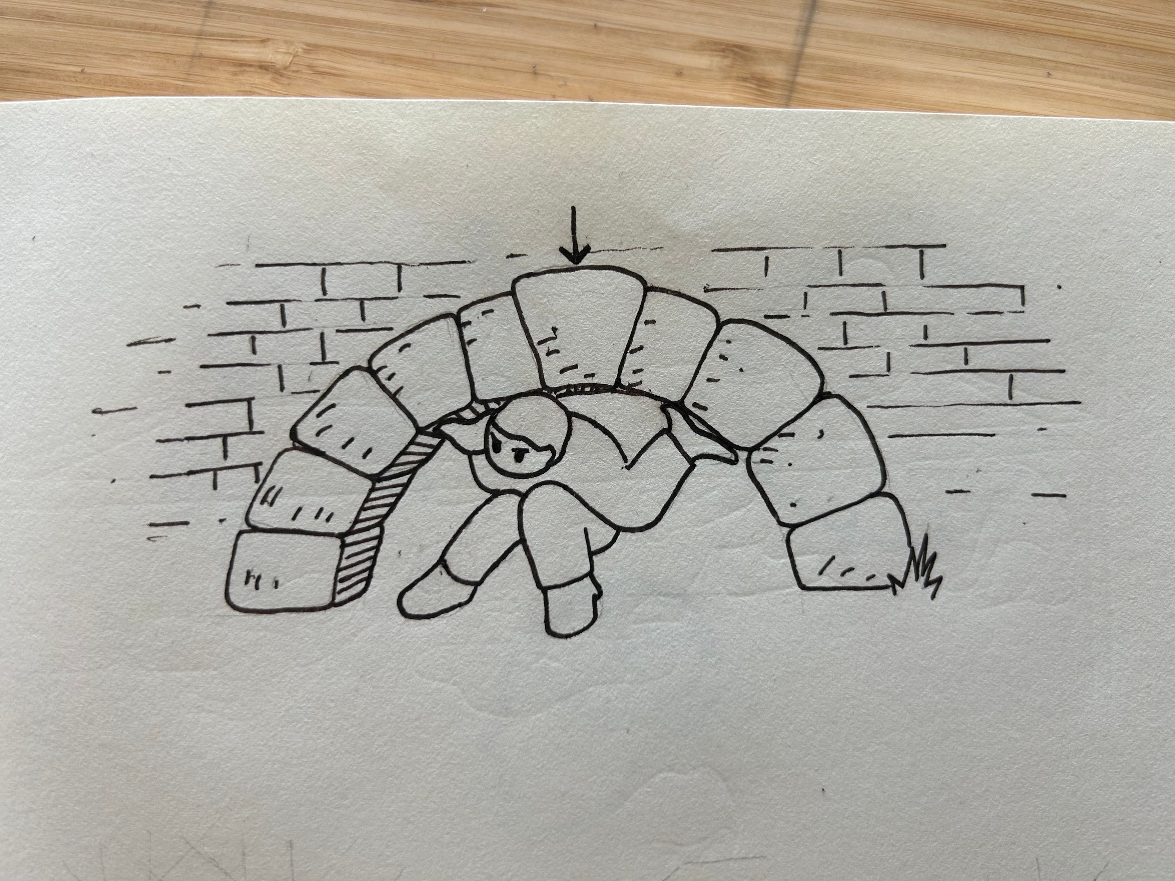 Keystone illustration.