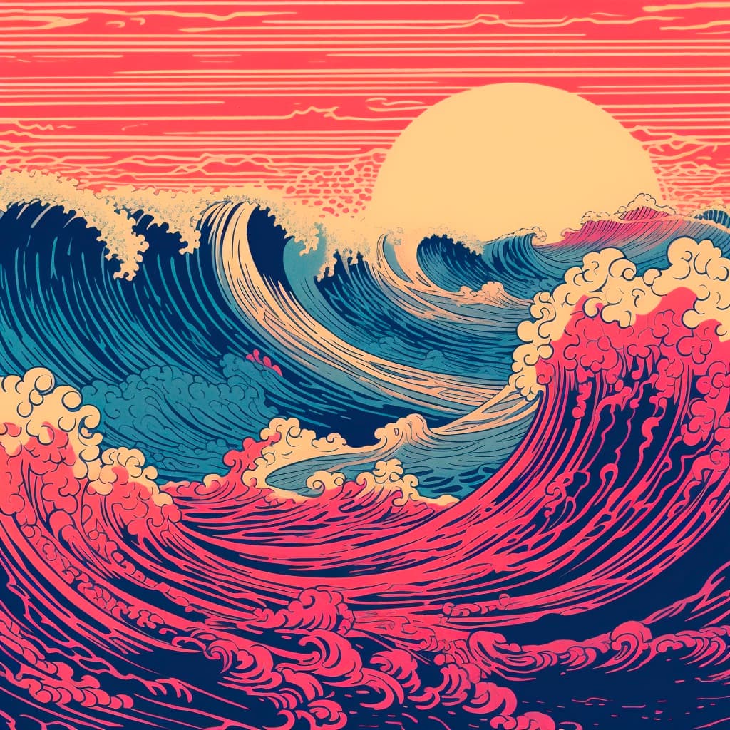 Risograph surfing.