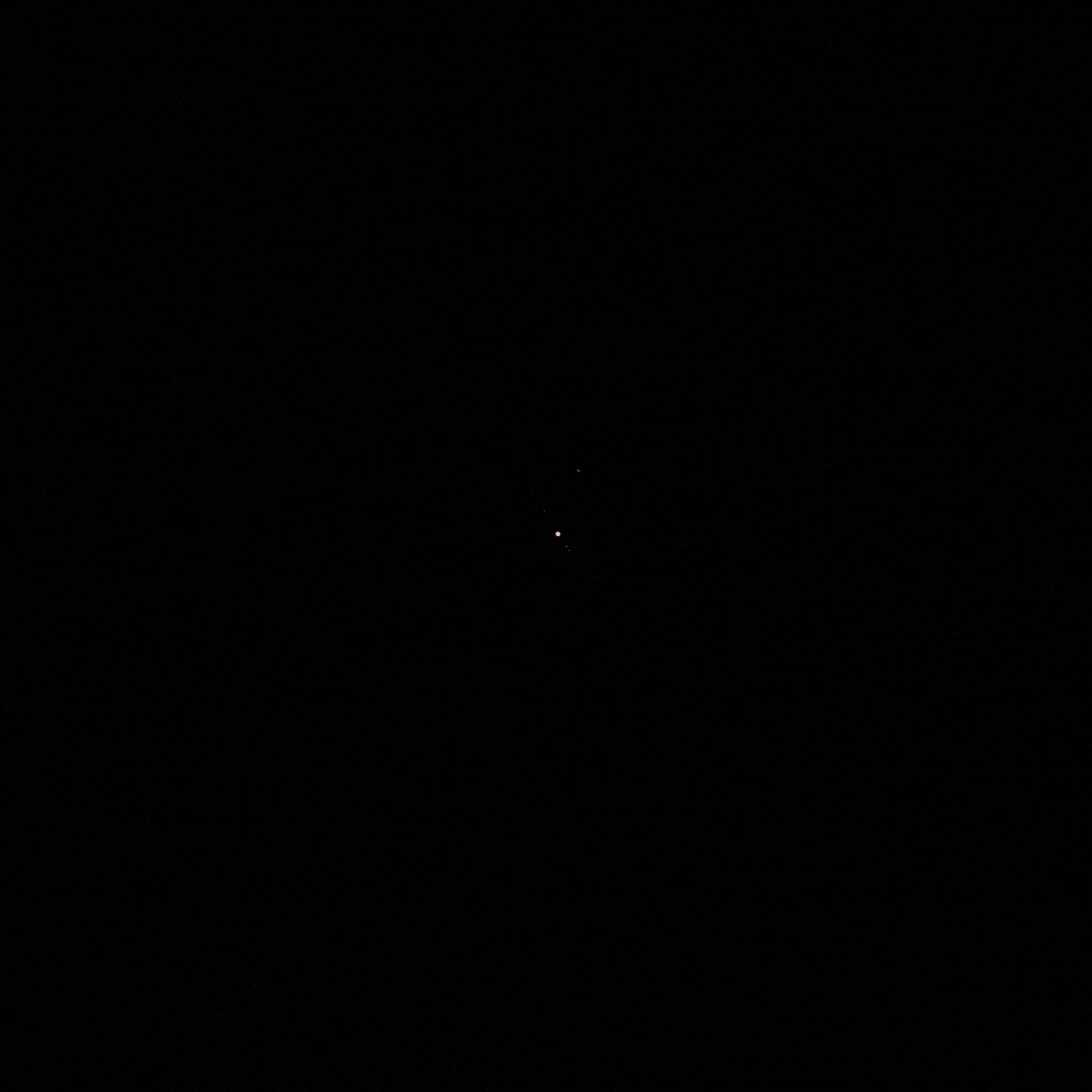 Conjunction of Saturn and Jupiter