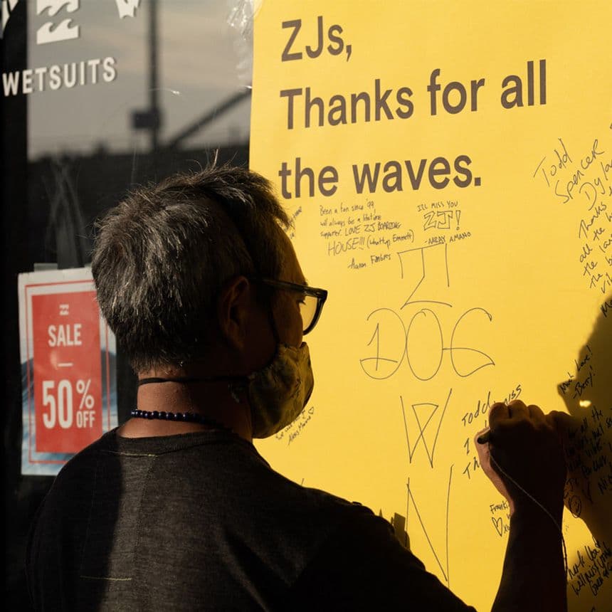 ZJs Closing Weekend Appreciation Poster