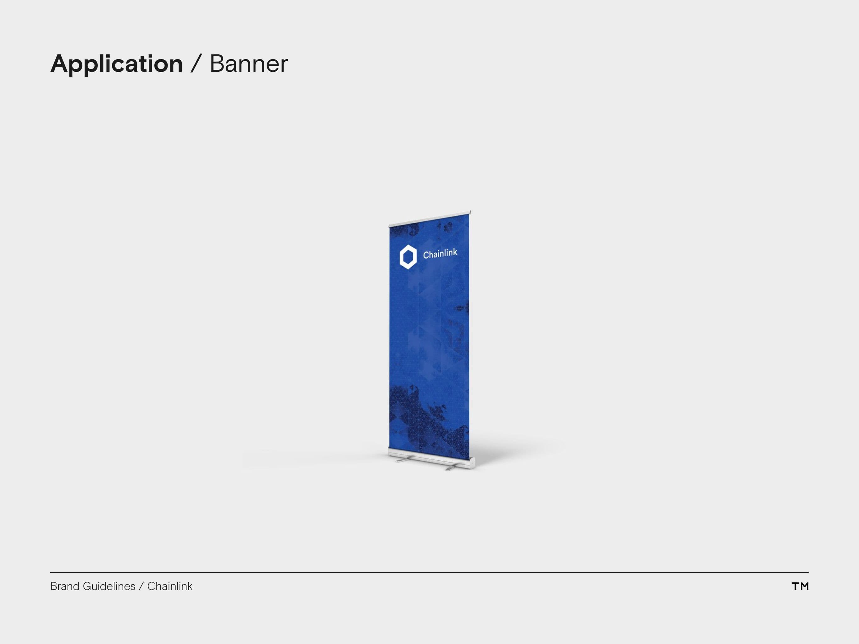 Chainlink brand guidelines banner