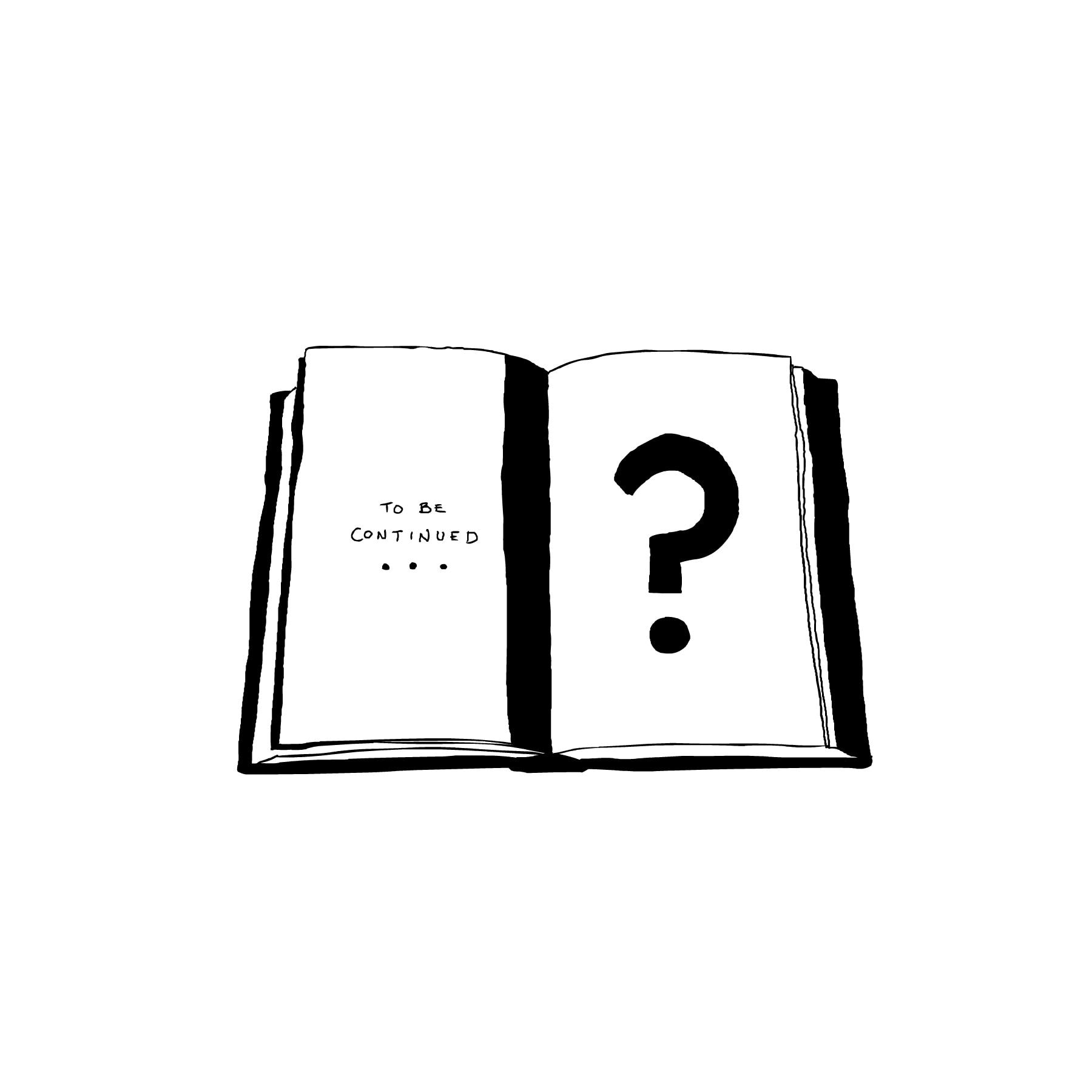 A book with only one page. Designing brands for new companies.