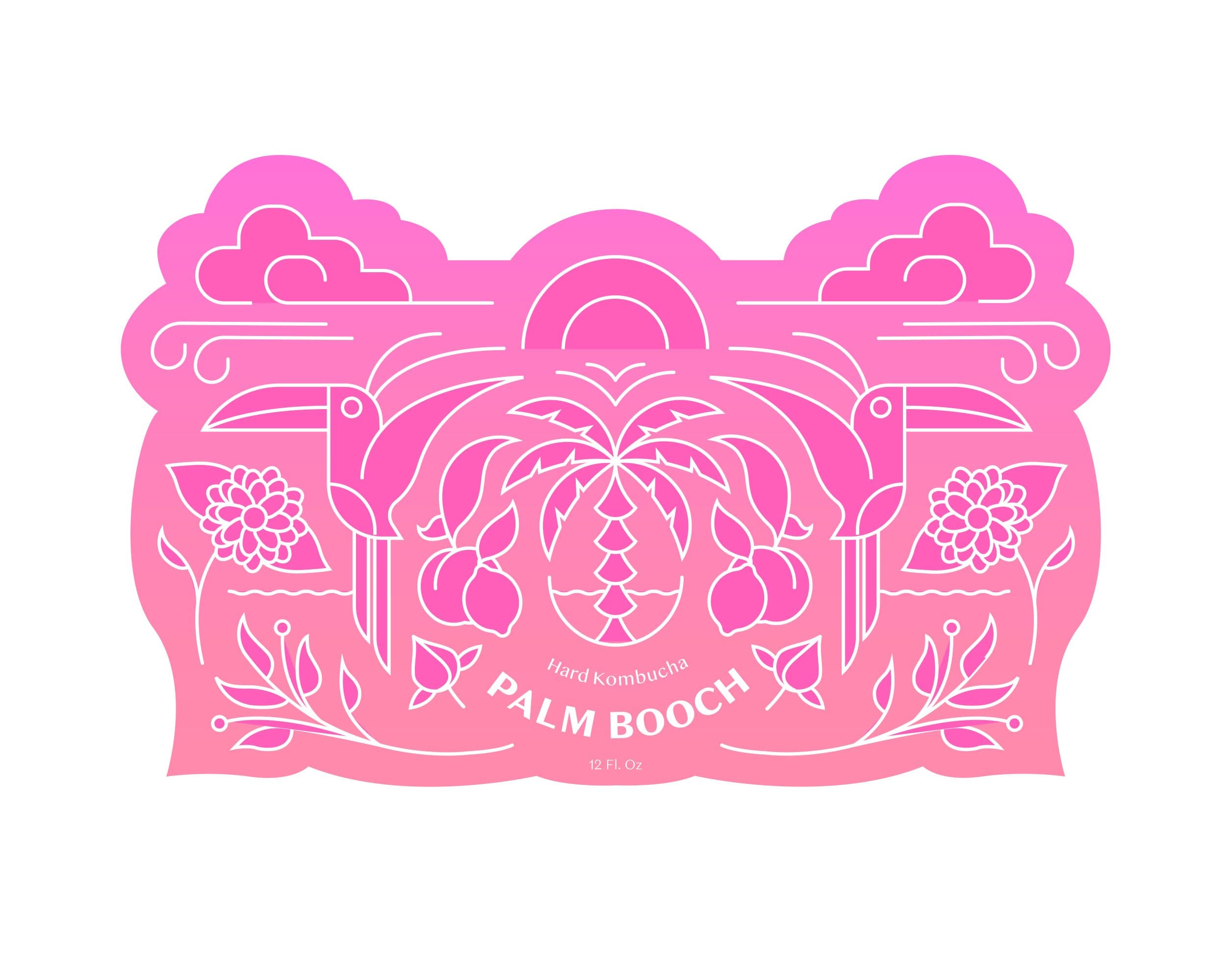 Palm Booch Label