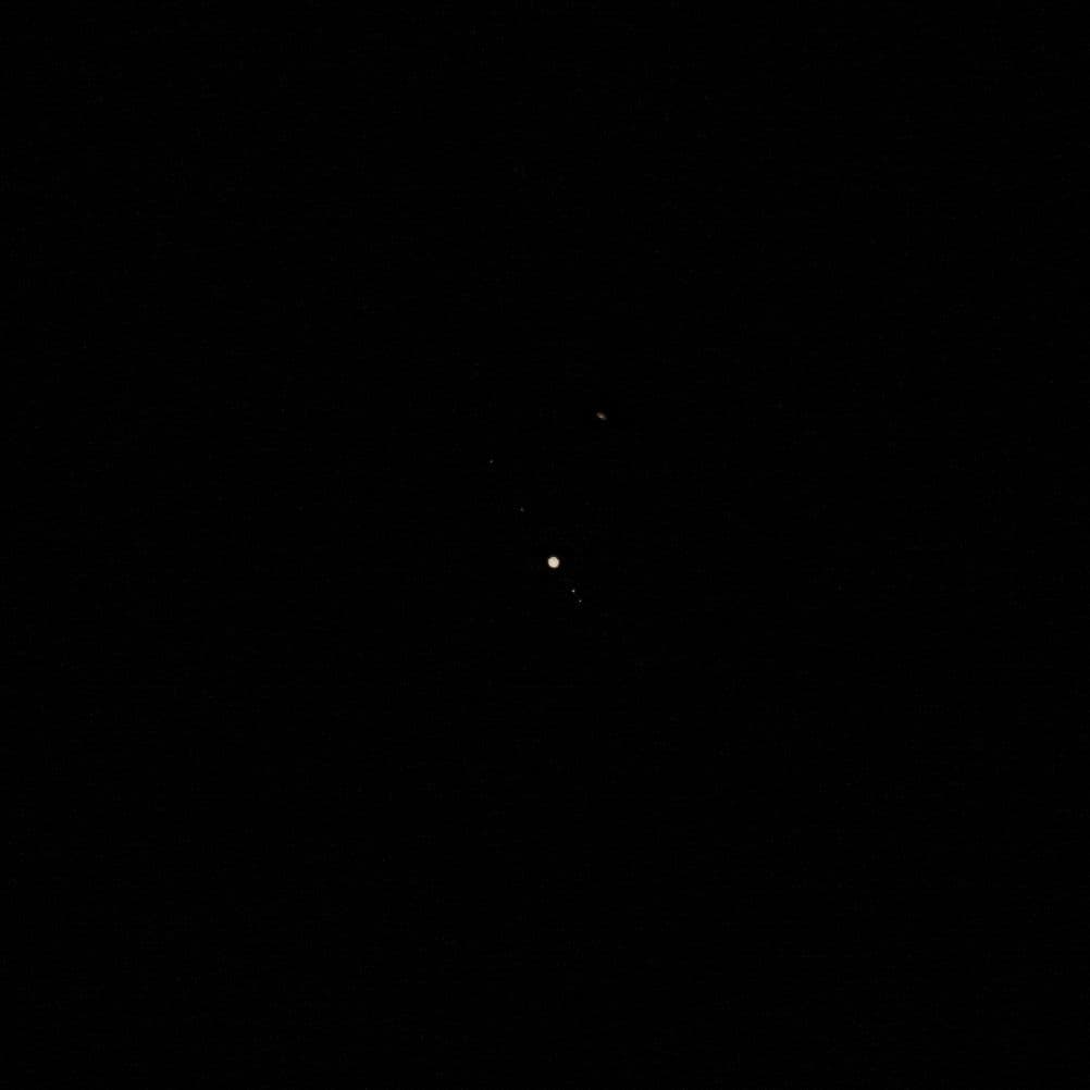 Conjunction of Saturn and Jupiter