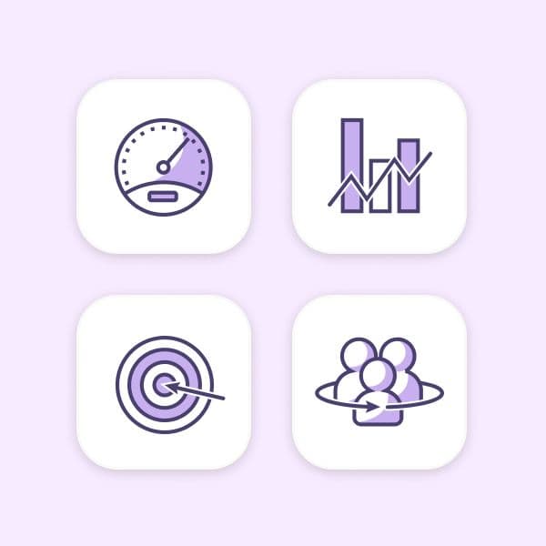 Mega Menu Iconography