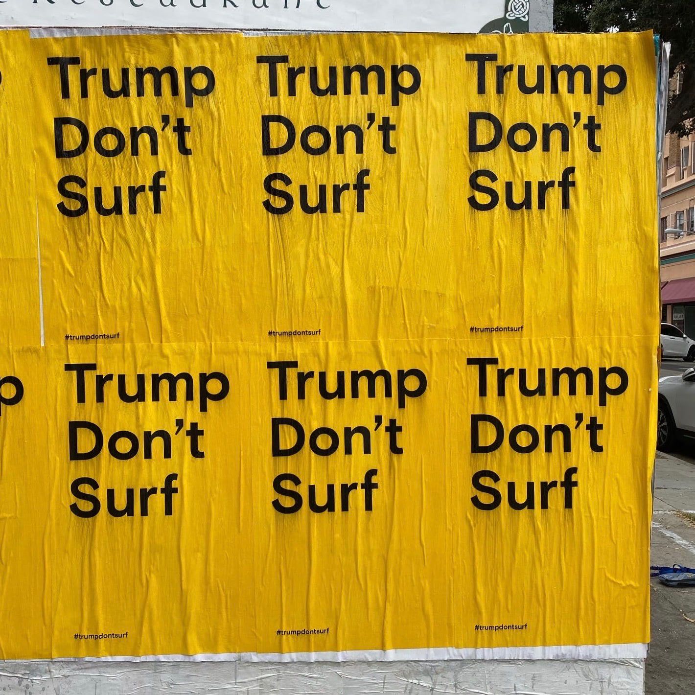 Trump Don't Surf