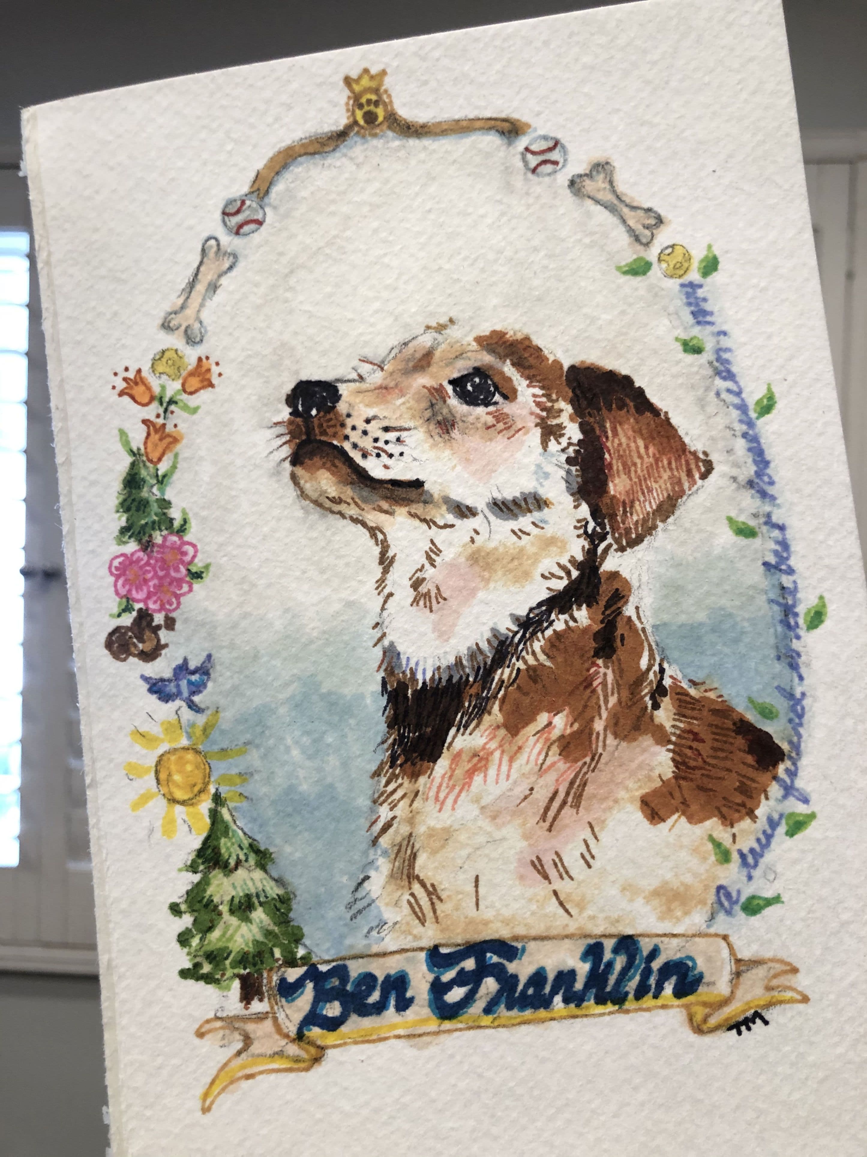 Ben Franklin Portrait