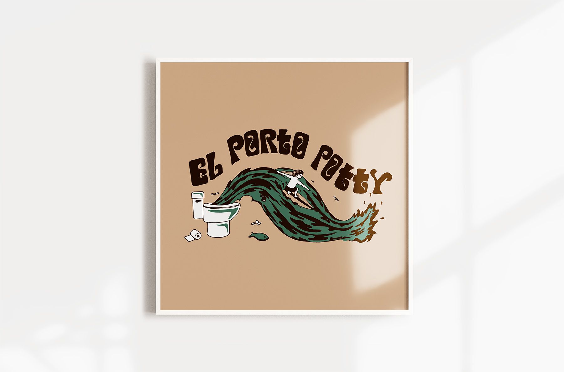 el porto potty illustration