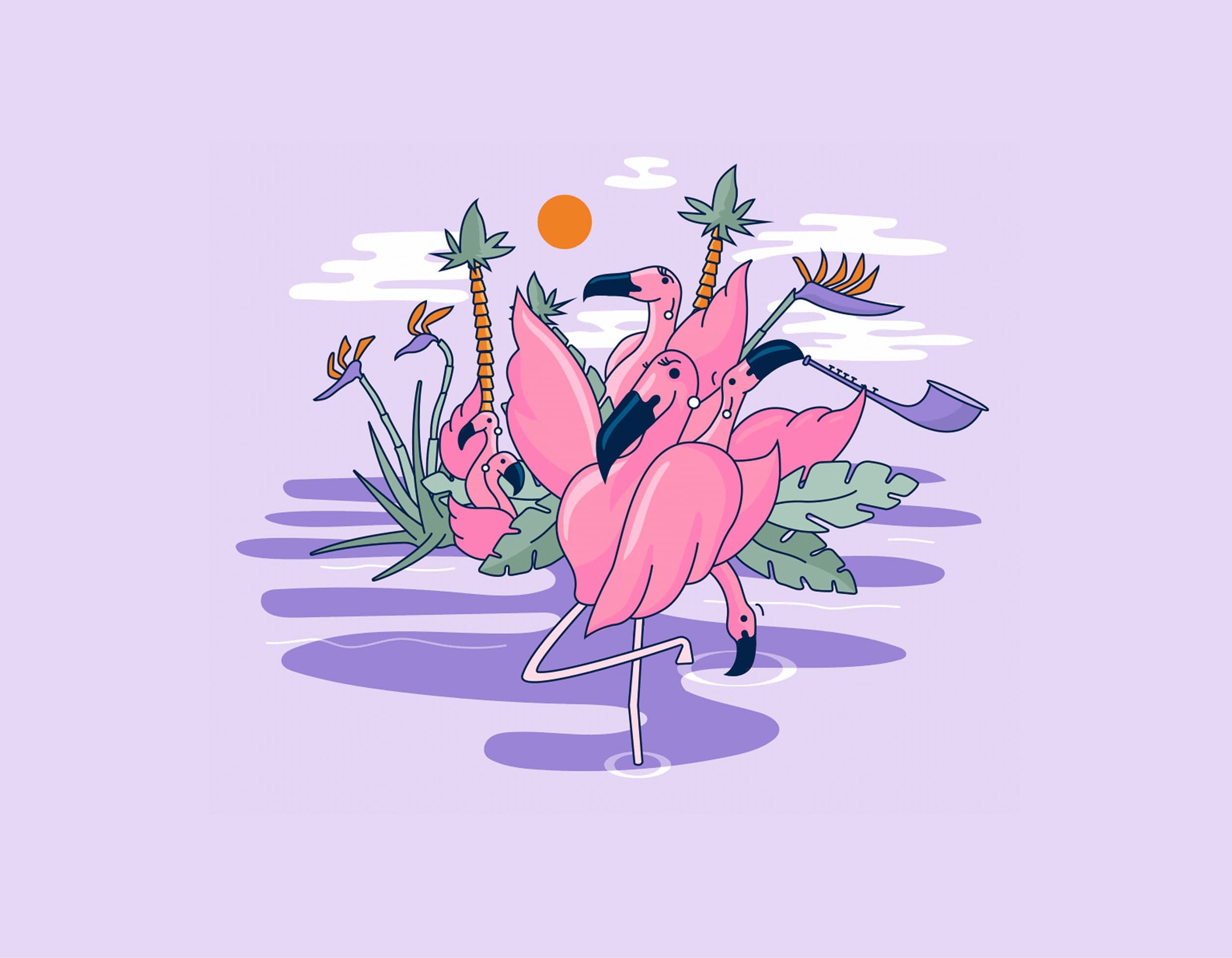 Flamingo Chorus