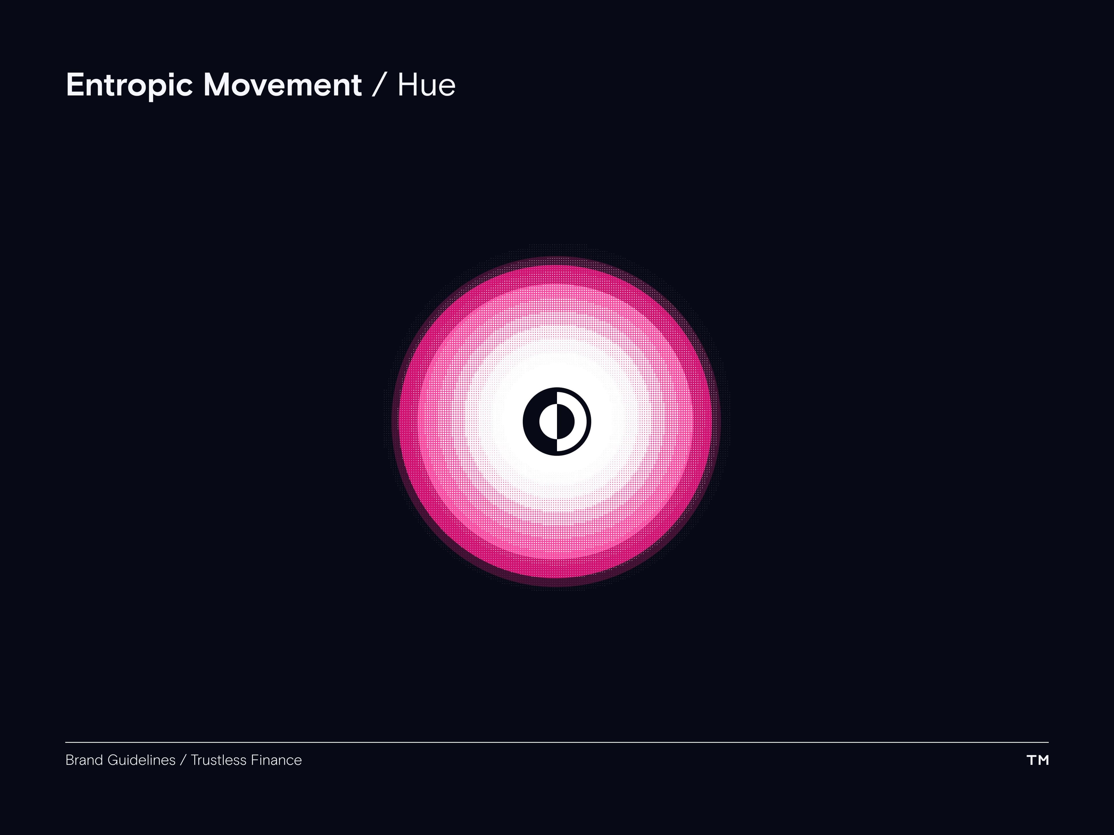 Trustless Finance Brand Guidelines hue ball