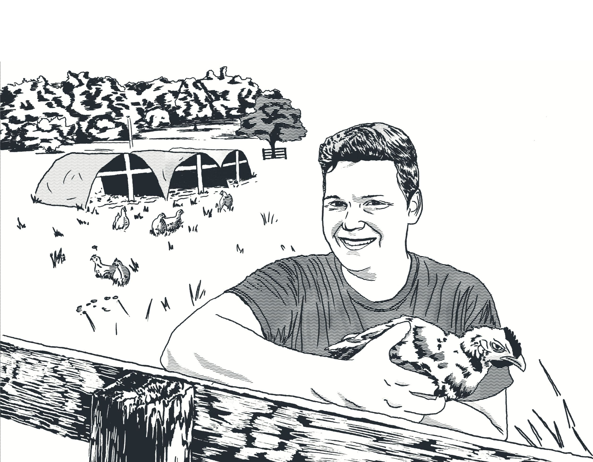 Near Country Postcard