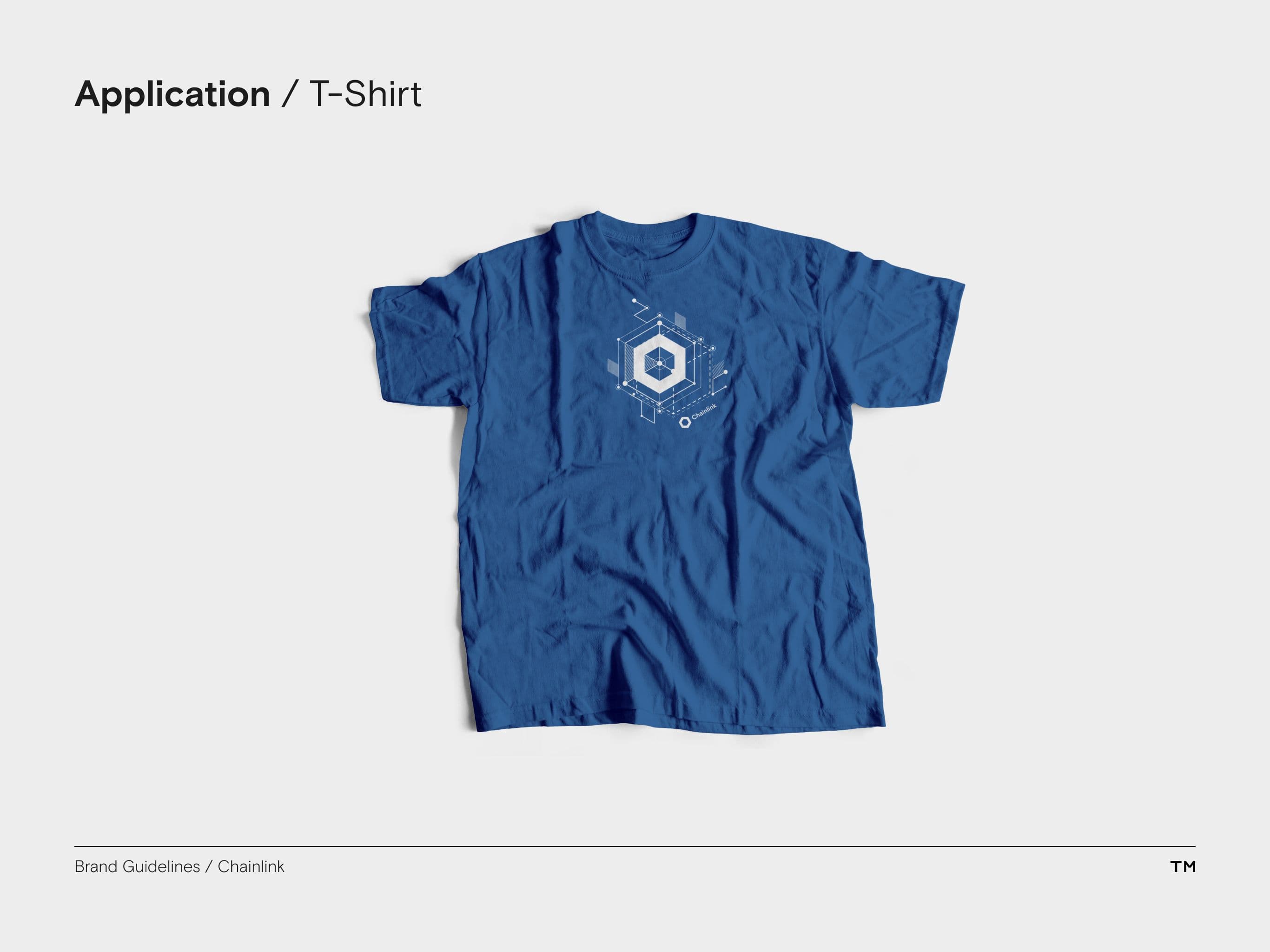 Chainlink brand guidelines shirt